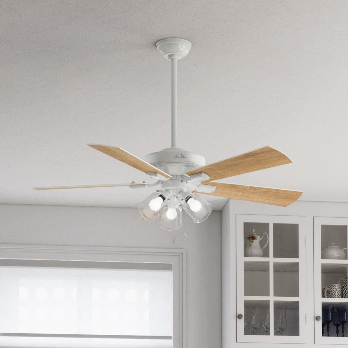 Crestfield with 3 LED Lights 52 inch