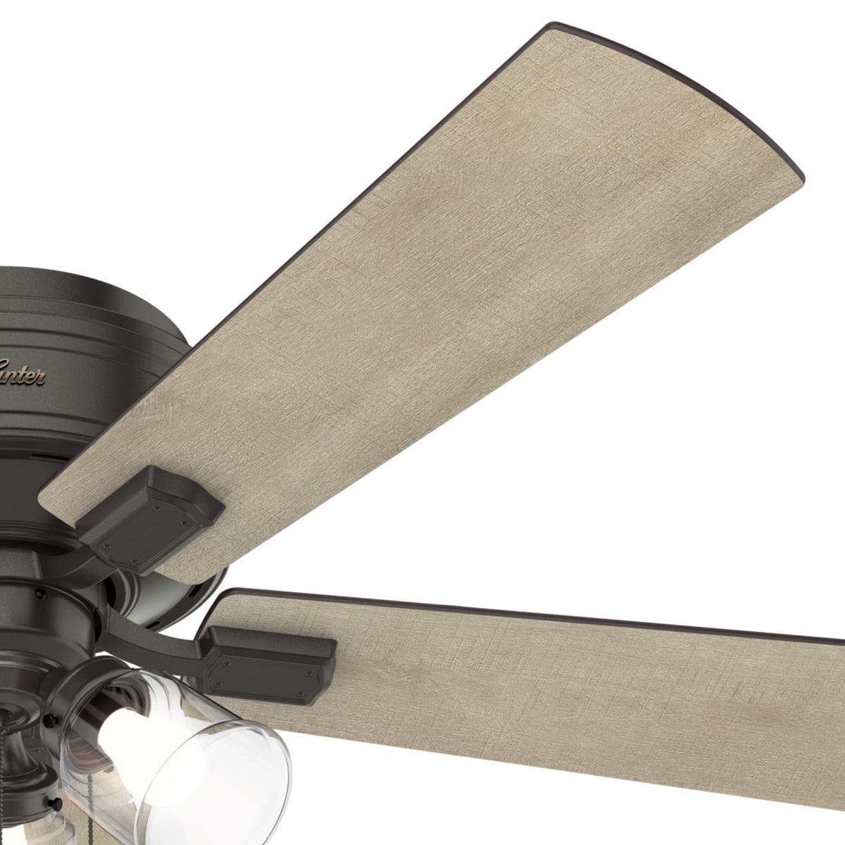 Crestfield Low Profile with 3 LED Lights 52 inch