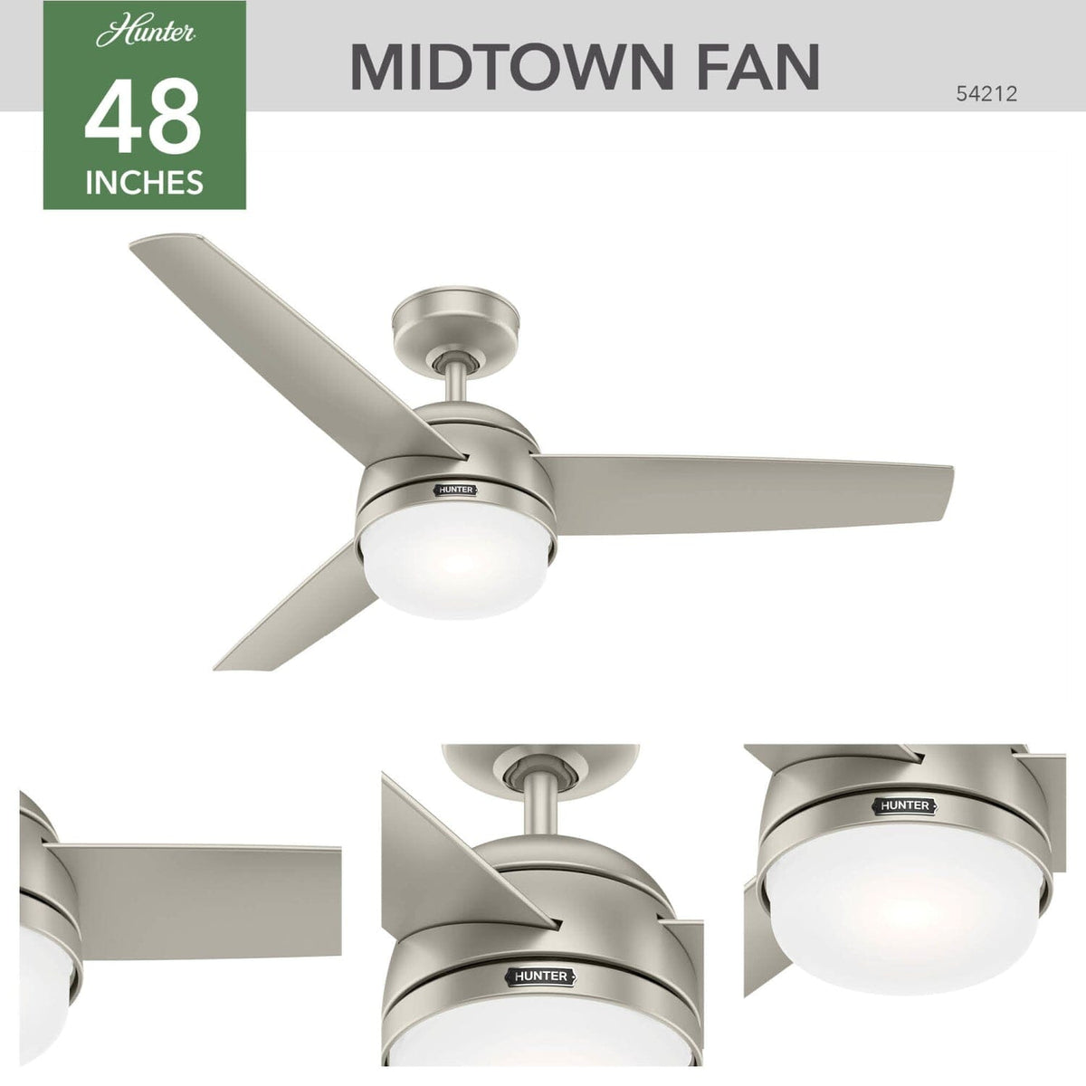 Midtown with LED Light 48 inch