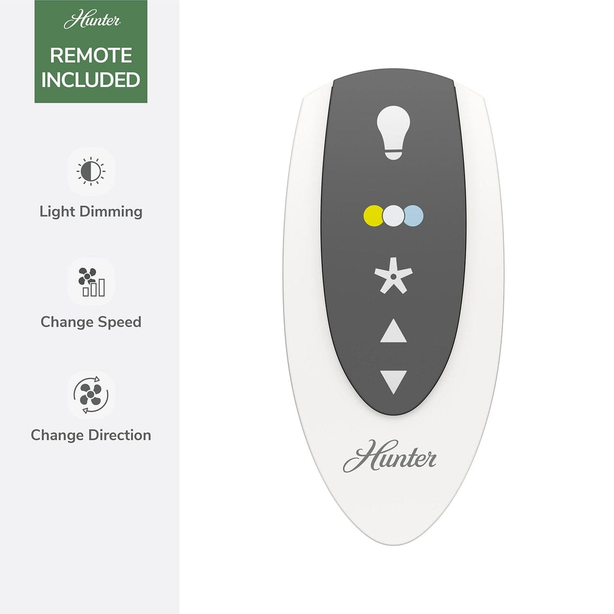 Dreska Indoor Low Profile 44 inch with LED Light and Remote
