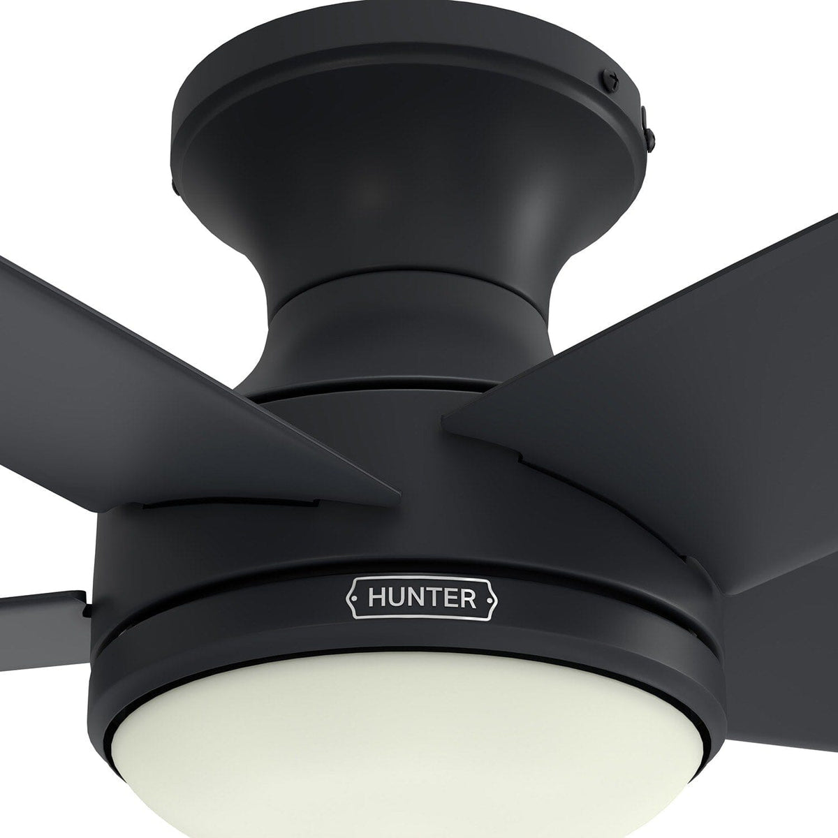 Dreska Indoor Low Profile 44 inch with LED Light and Remote