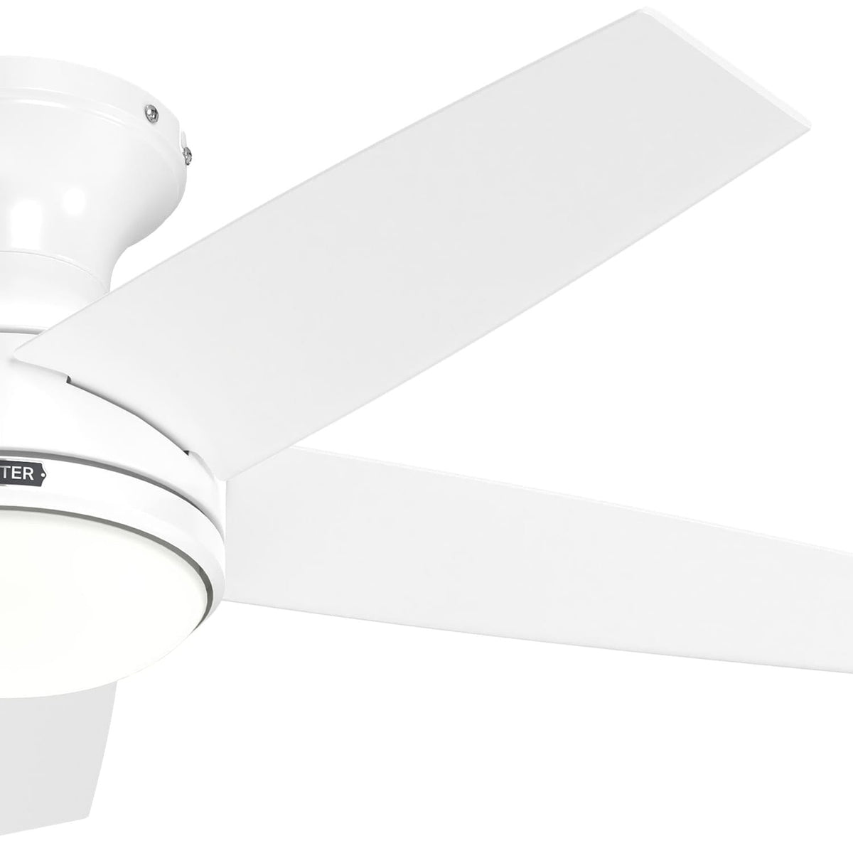 Dreska Indoor Low Profile 44 inch with LED Light and Remote