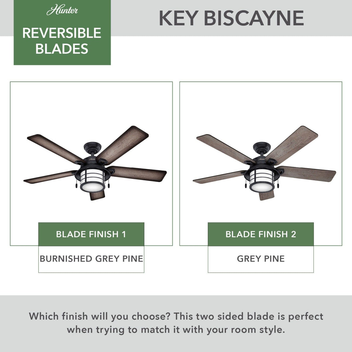 Key Biscayne Outdoor with Light 54 inch