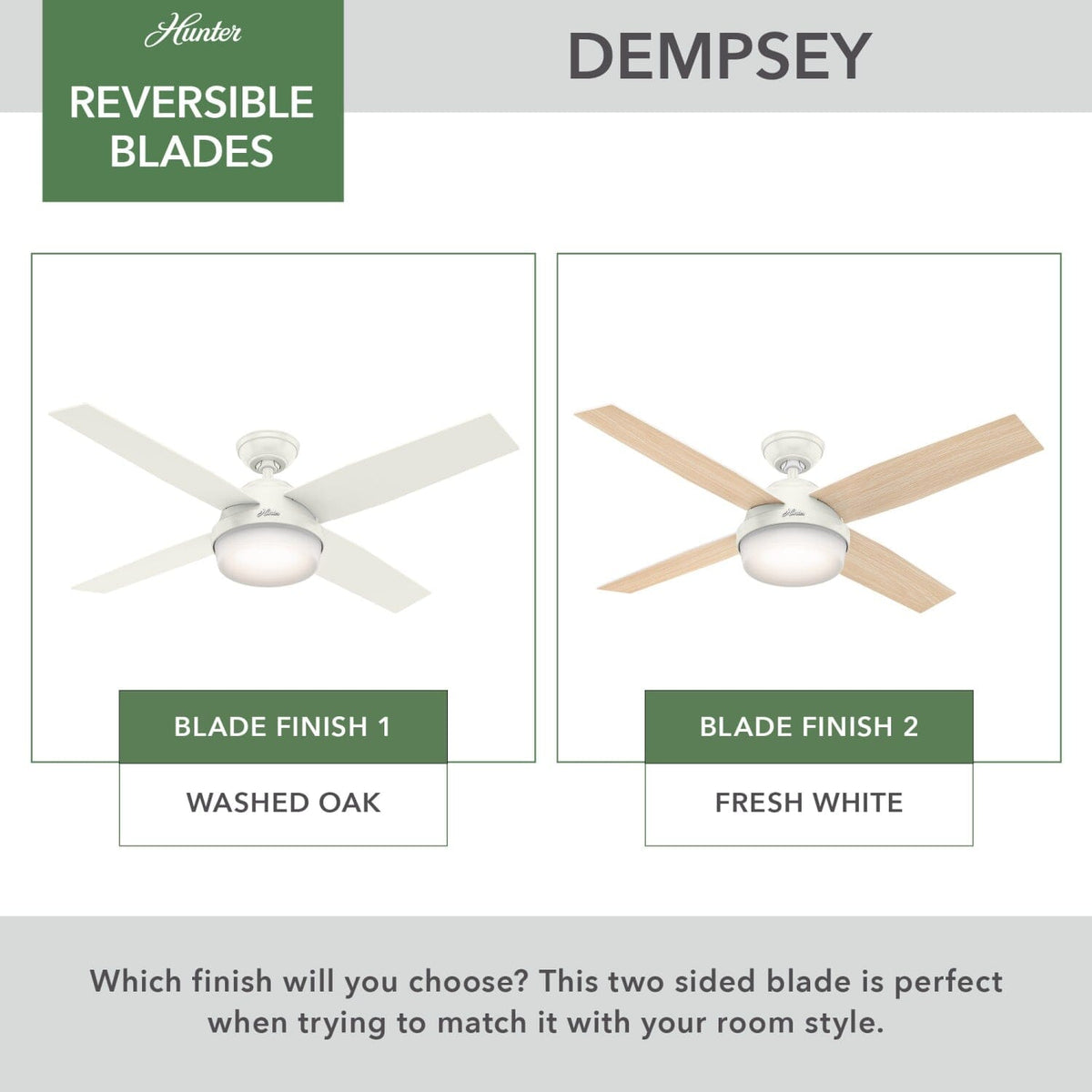 Dempsey Outdoor with Light 52 inch