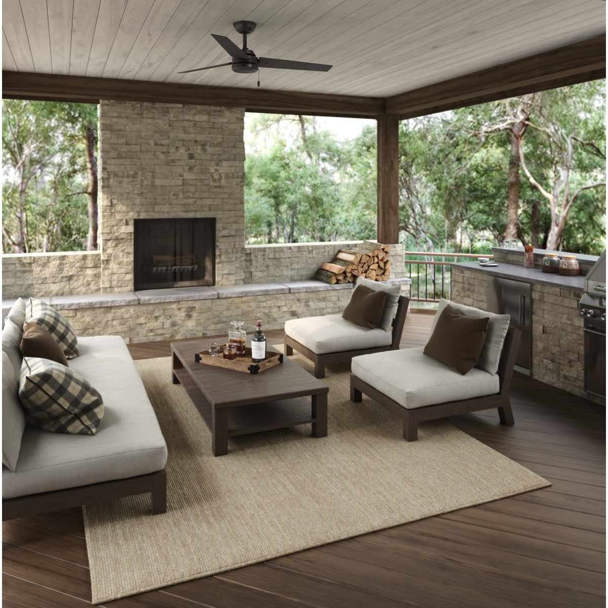Cassius Outdoor 52 inch
