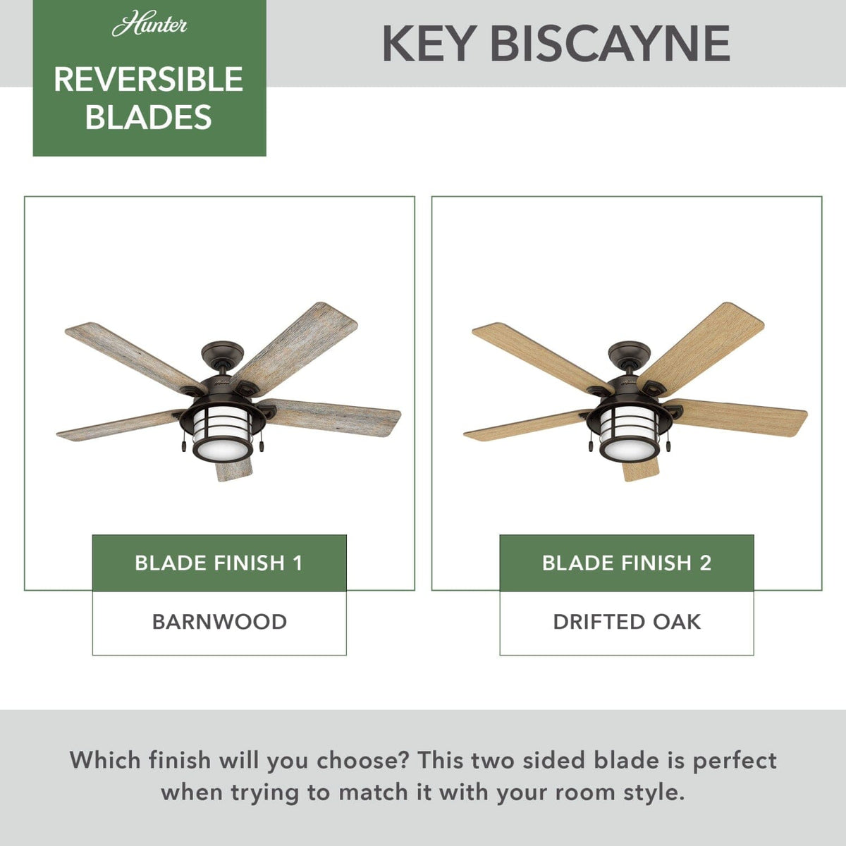 Key Biscayne Outdoor with Light 54 inch