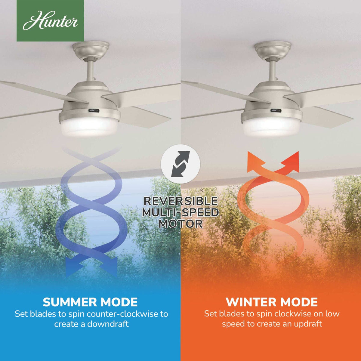 Dempsey Outdoor with Light 52 inch