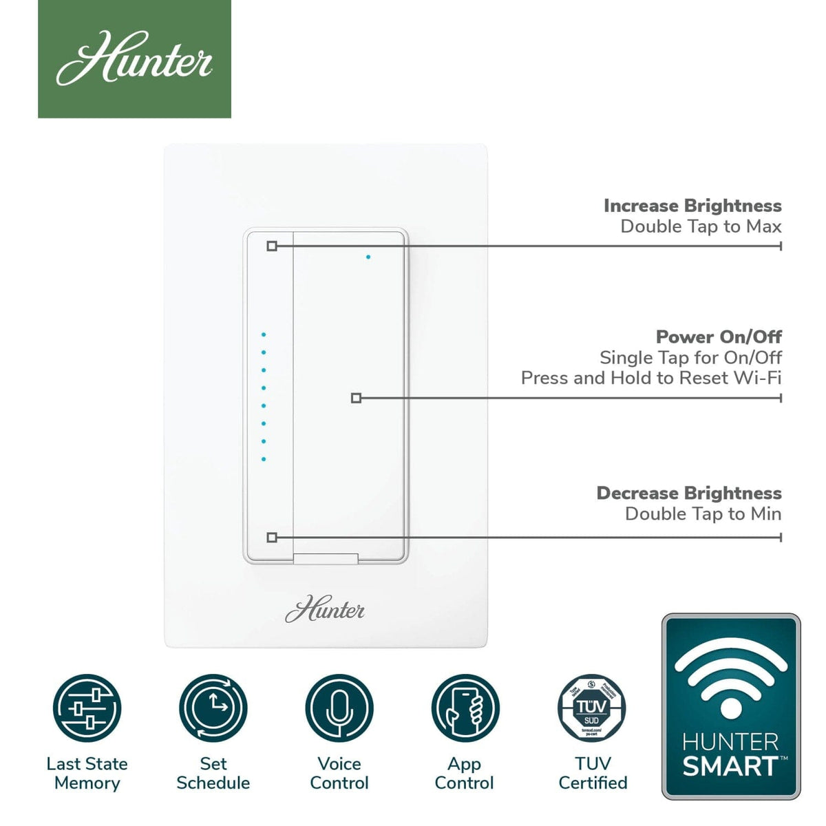 HunterSMART Dimmer Switch - 99984