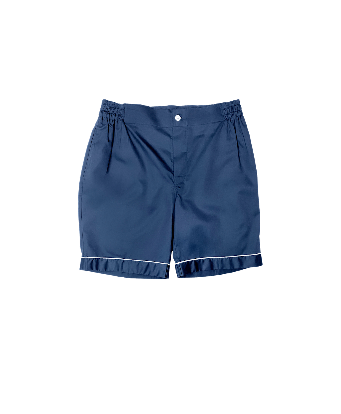 MAB Custom Navy Pajama Shorts - custom suits nyc bespoke tailor midtown, noho