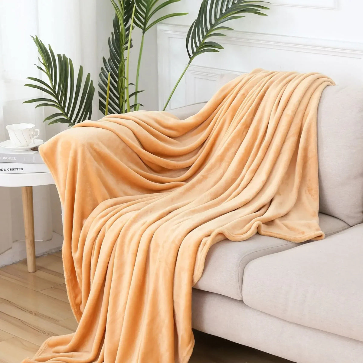 Afralia™ Cozy Flannel Warm Blanket: Soft Plush Coral Fleece Bed Cover & Shawl
