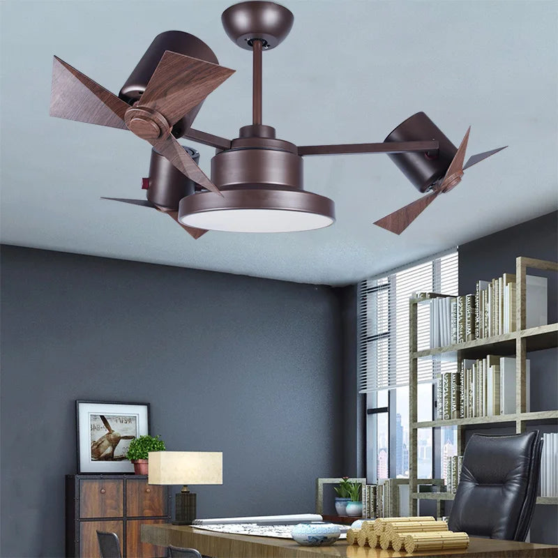 Afralia™ Ceiling Fan with Invisible Blades for Living Room, Bedroom, and Restaurant