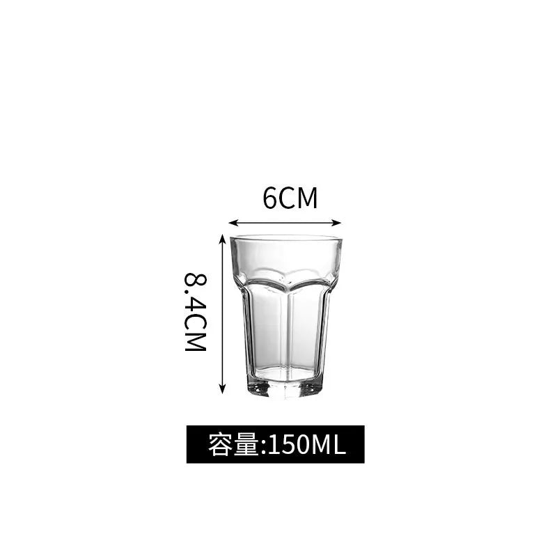 Afralia™ Large Glass Beer Mug | Creative Transparent Glass Cup | Home Decor Gift