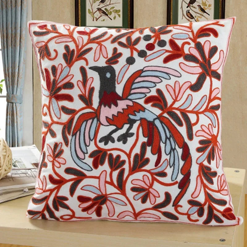 Afralia™ Embroidery Body Pillow: Nordic Comfort for Home & Office