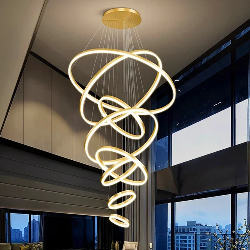 Afralia™ Nordic Dining Room Pendant Light Chandelier for Indoor Living Room Decor