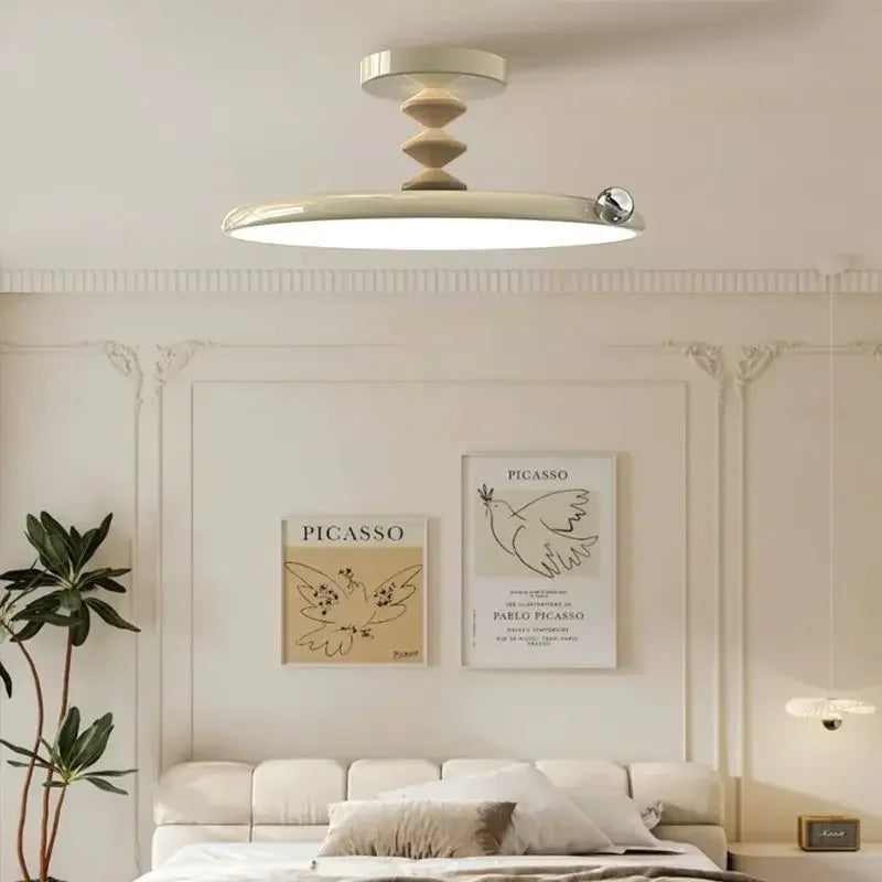 Afralia™ Modern Full-Spectrum Eye Protection Bedroom Ceiling Lamp