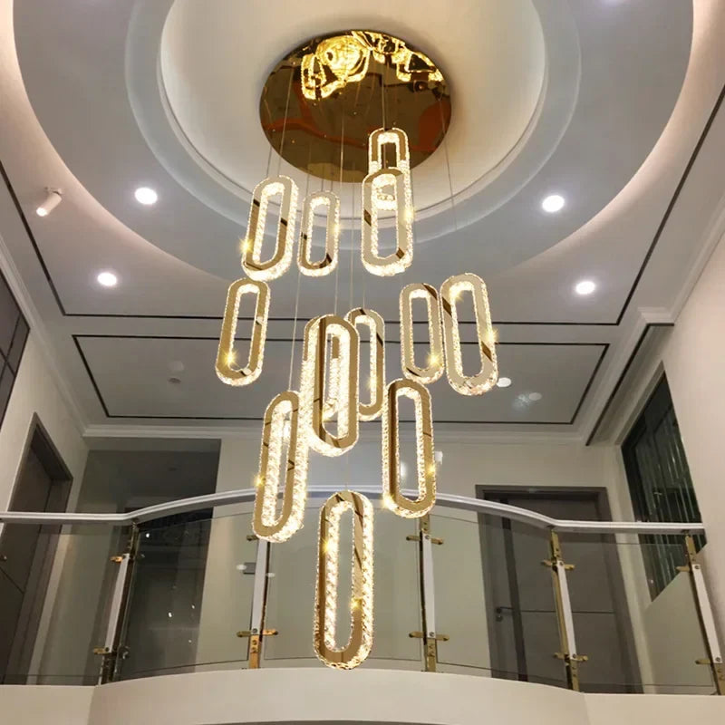 Afralia™ Crystal Chandeliers: Luxury LED Lighting for Home, Villa, Living Room, Hotel, and More