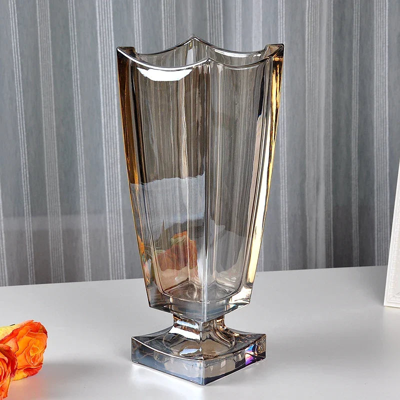 Afralia™ Large Crystal Glass Fruit Plate | Elegant Home Luxury Decor Ornaments