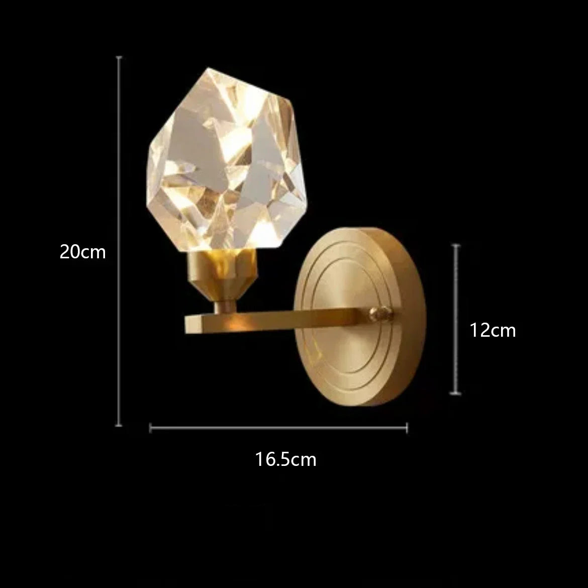 Afralia™ LED Gold Smoky Gray Glass Chandelier - Creative Living Room Ceiling Fixture