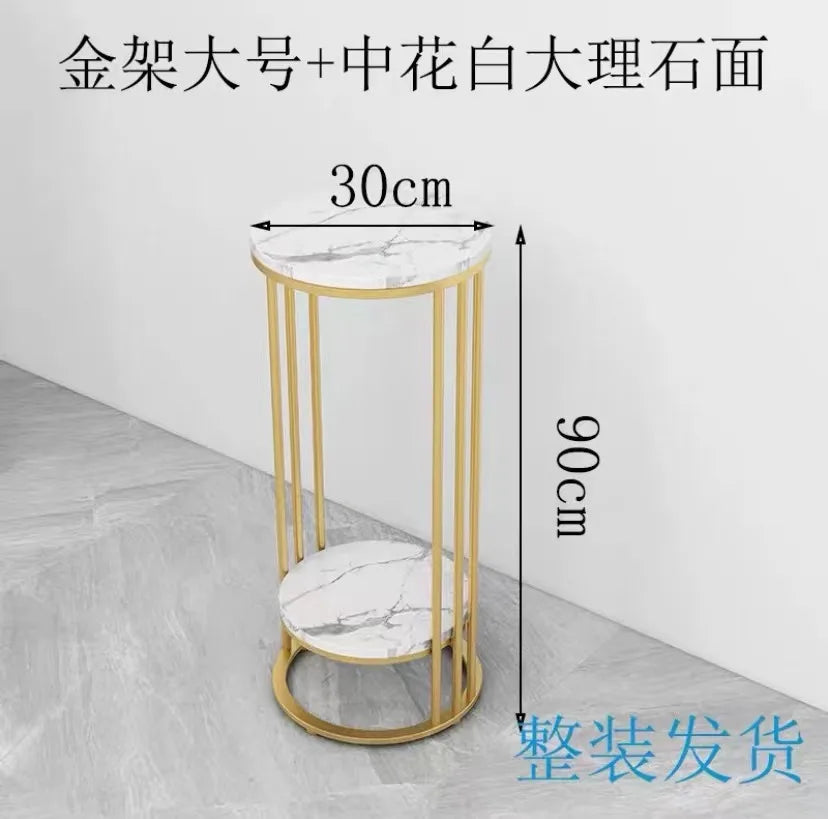 Afralia™ Metal Round Side Table: Minimalist Nordic Design for Living Room