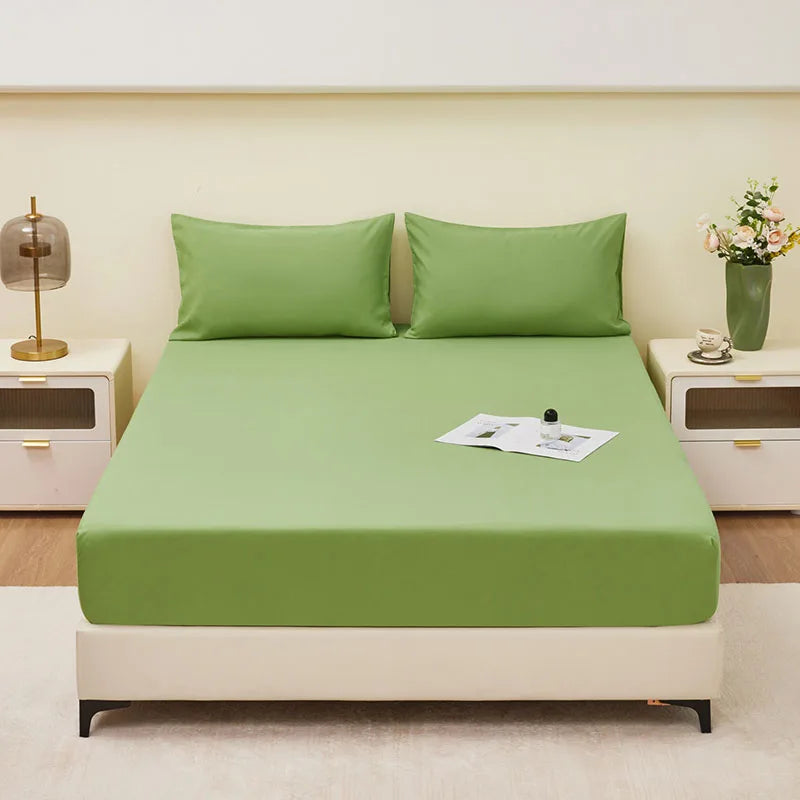 Afralia™ Waterproof Fitted Sheet | Easy Clean Mattress Cover | Four Season Bed Protector