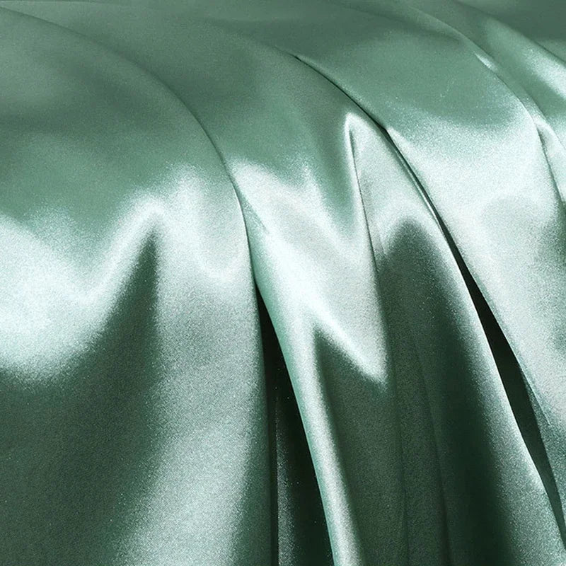 Afralia™ Silk Bedding Sets: Smooth Comforter Covers for Cool Summer Sleep