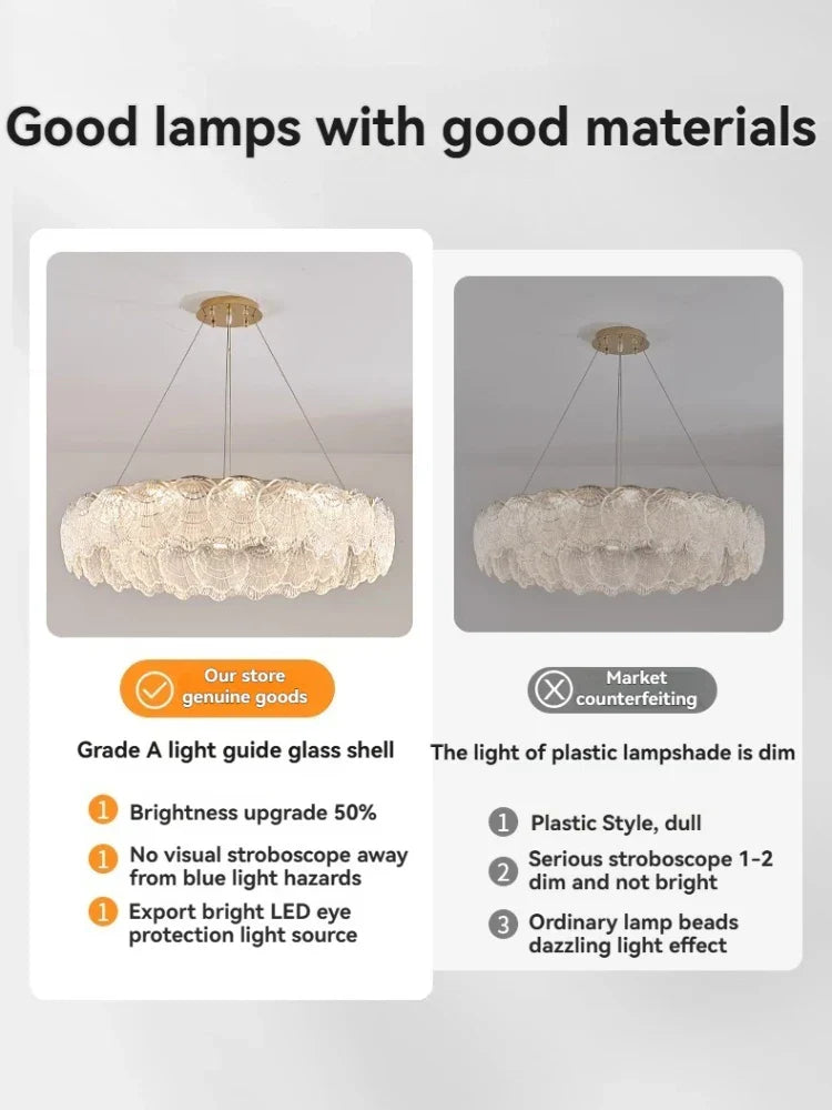 Afralia™ Modern Crystal Chandelier LED Ceiling Light for Home Decor & Indoor Lighting