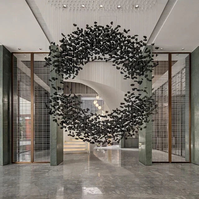 Afralia™ Luxury Crystal Chandelier: Modern LED Hanging Lamp for Home Indoor Light Fixtures