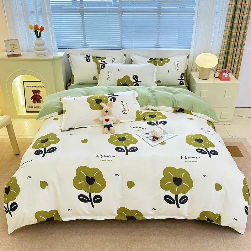 Afralia™ Geometric Pattern Quilt Cover: Non Pilling, Comfortable, Breathable Bedding for Seasons