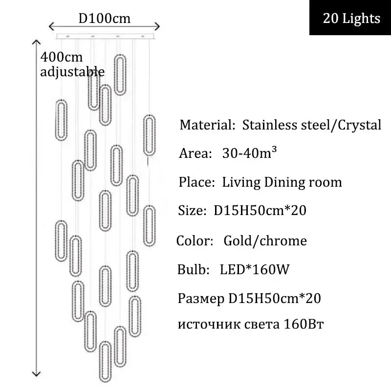 Afralia™ Crystal Chandeliers: Luxury LED Lighting for Home, Villa, Living Room, Hotel, and More