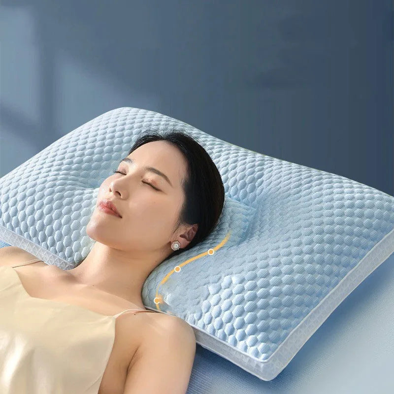 Afralia™ Ice Rayon Cooling Pillow for Neck Health & Comfort