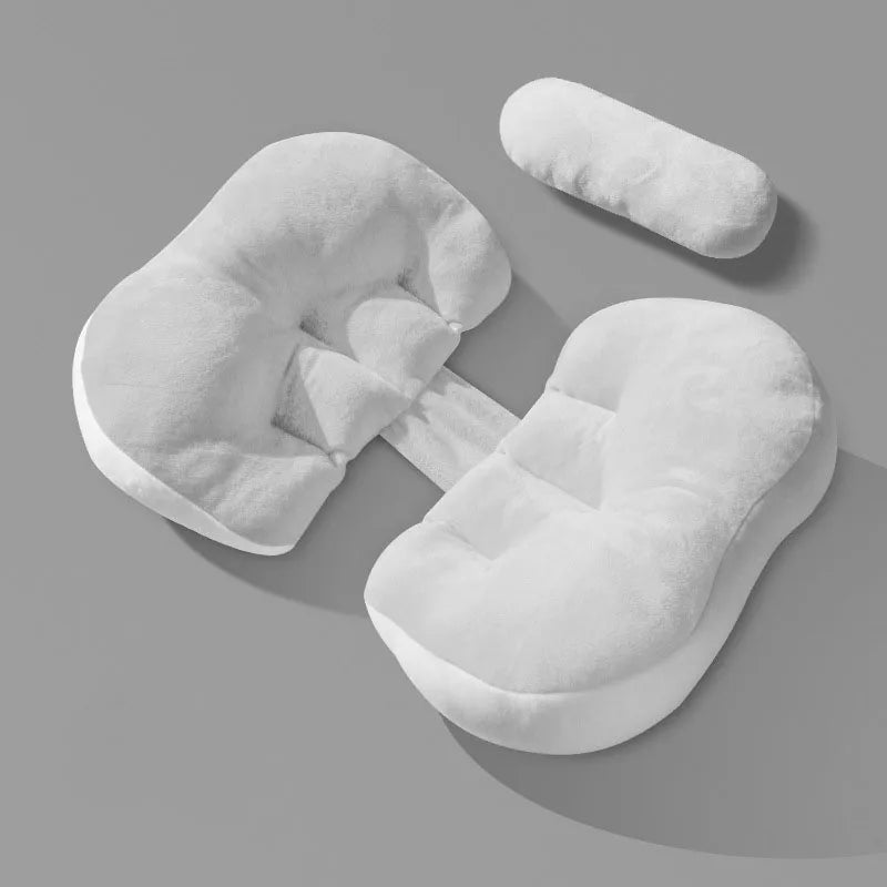 Afralia™ Pregnancy Sleep Pillow: Adjustable Body Cushion for Side Sleeping & Lumbar Support