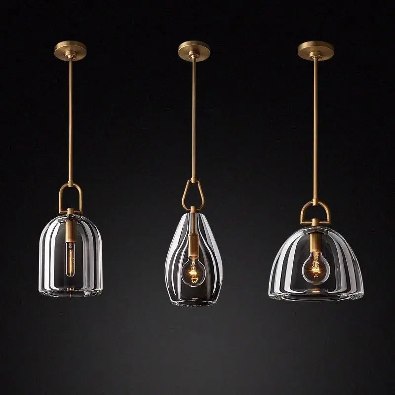 Afralia™ Luxury Crystal Chandelier LED Light for Home Decor and Dining, Nordic Style Glass Lighting