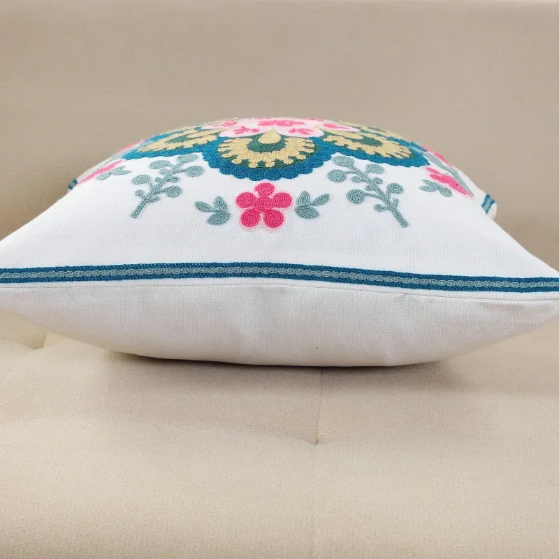 Afralia™ Embroidery Body Pillow: Nordic Comfort for Home & Office