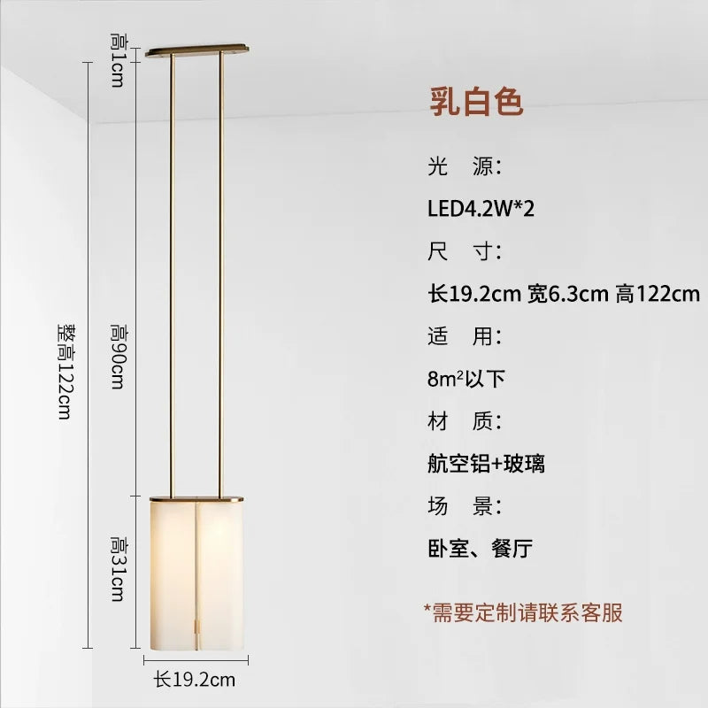 Afralia™ Glass Pendant Light: Modern Italian Design, LED, Small Hanging Lamp for Kitchen Island.