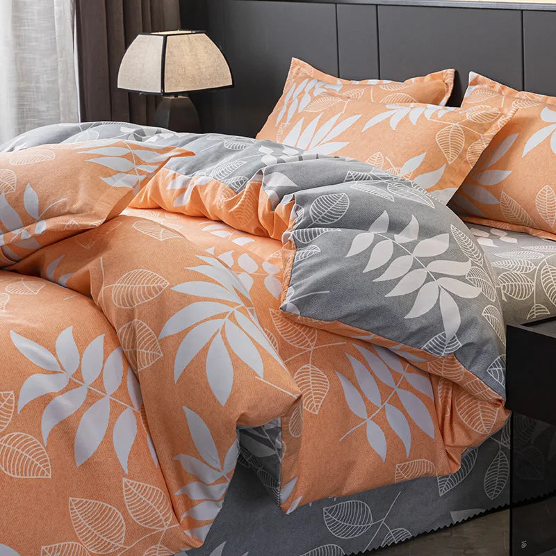 Afralia™ Geometric Pattern Quilt Cover: Non Pilling, Comfortable, Breathable Bedding for Seasons