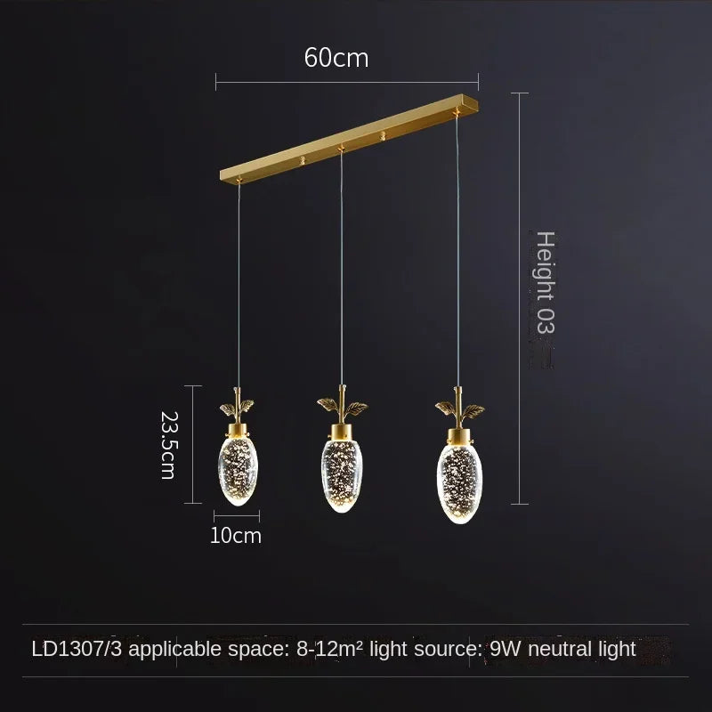 Afralia™ Crystal Chandelier: Modern Luxury LED Lighting for Home, Restaurant, Bedroom - Nordic Style