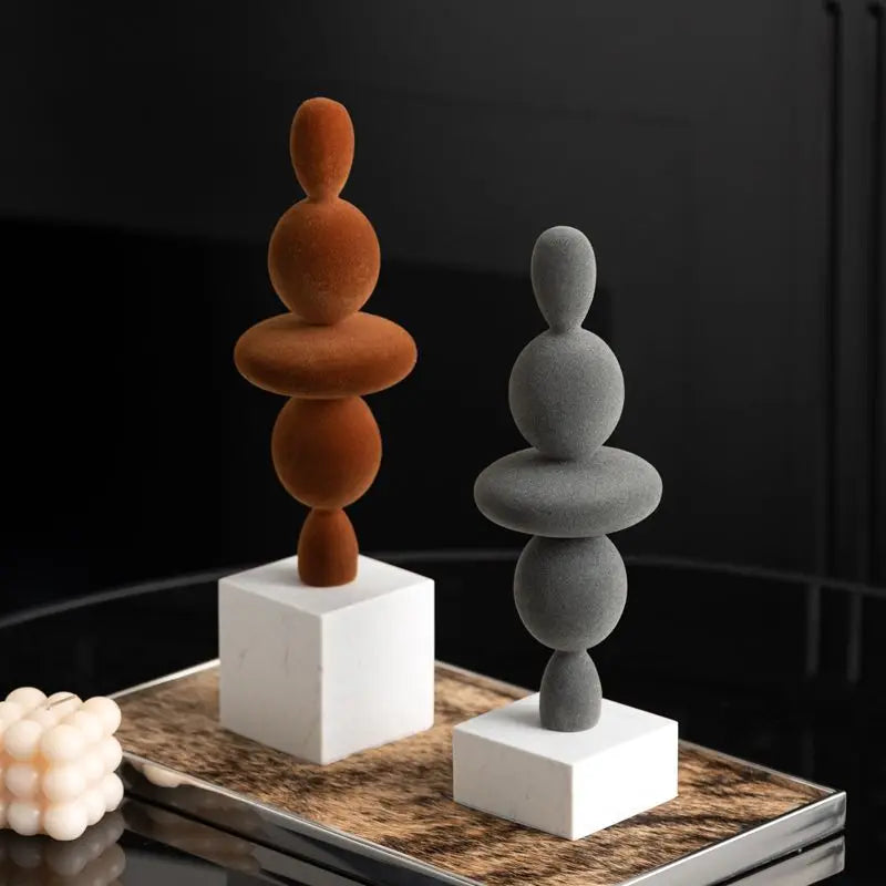 Afralia™ Timeless Desktop Ornaments & Fashionable TV Cabinets for Stylish Study Decor
