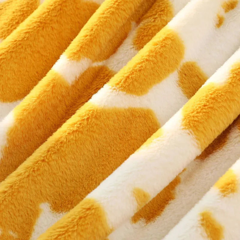 Afralia™ Two-Tone Raschel Blanket - Cozy, Stylish, All-Season Blanket