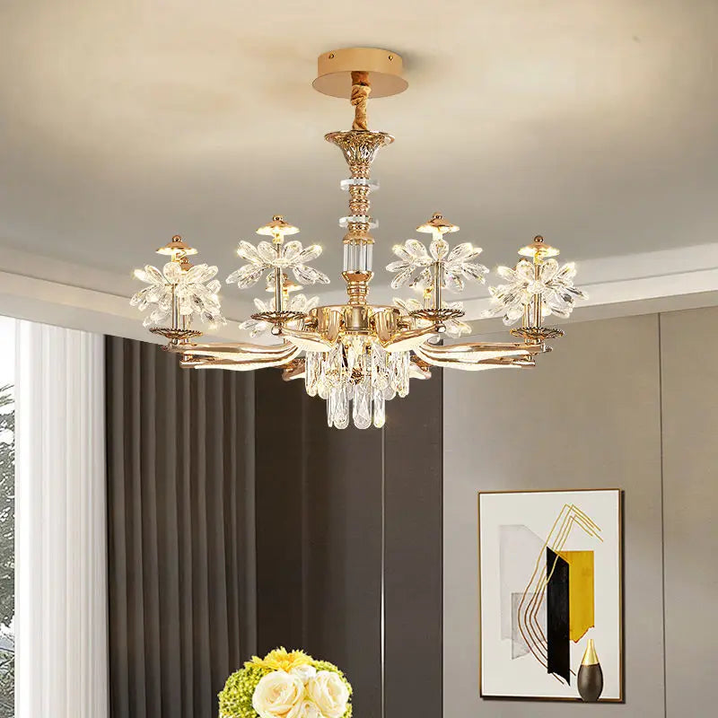 Afralia™ Vintage Dining & Bedroom Chandelier – French Style Light Luxury Living Fixture
