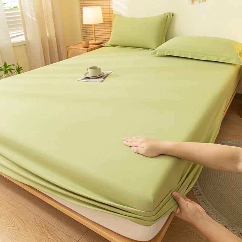 Afralia™ Winter Fitted Sheet: Soft & Cozy Full Bed Cover Set, 150/160/180x200cm