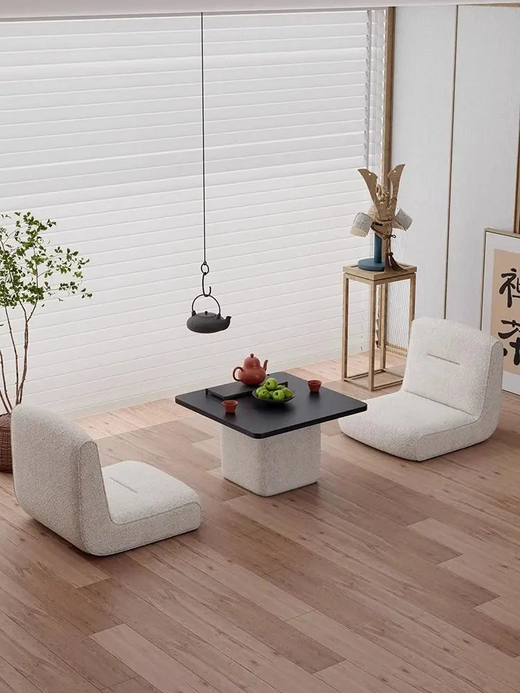 Afralia™ Nordic Wooden Coffee Table Set, Japanese Design, Simple & Stylish Home Furniture