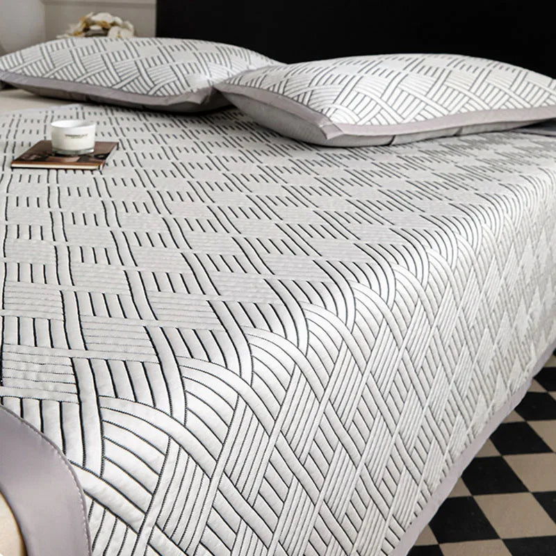 Afralia™ Cooling Ice Bean Mesh Embroidered Maternal Child Grade Soft Mattress