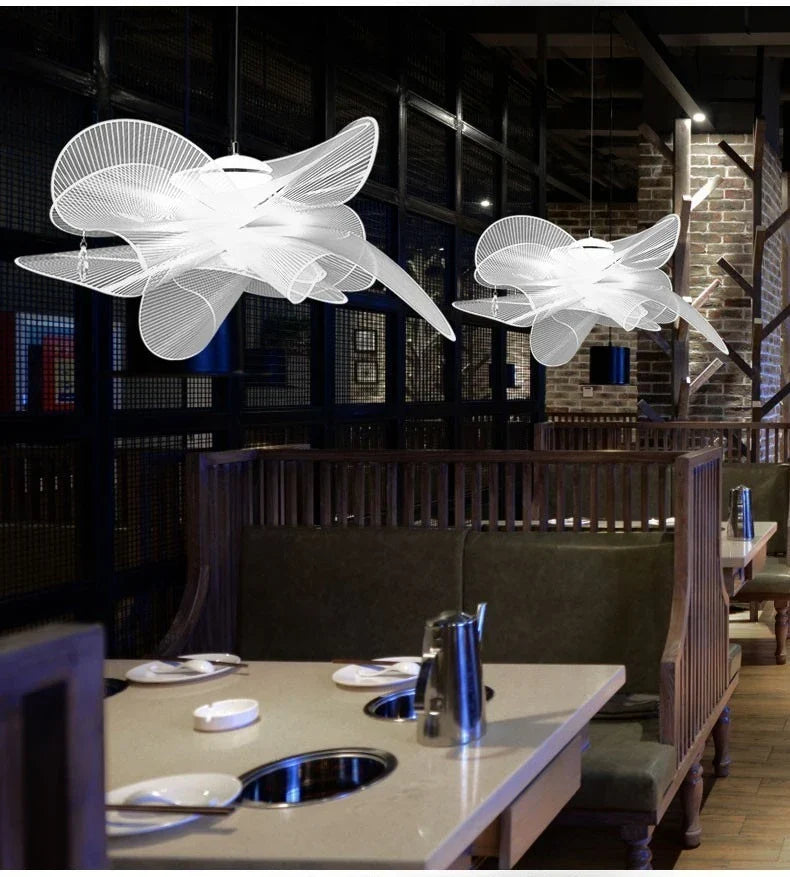 Afralia™ White LED Crystal Chandelier for Dining & Living Room Luxury Ceiling Hanging Lamp
