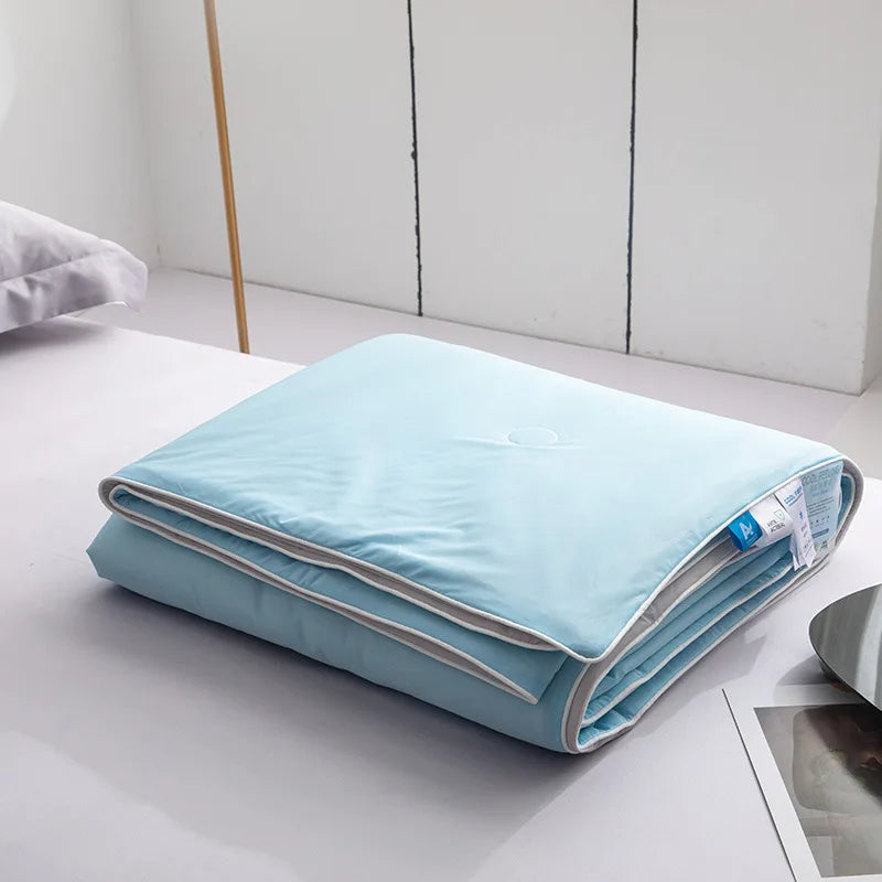 Afralia™ Summer Cooling Quilted Blanket for Hot Sleepers