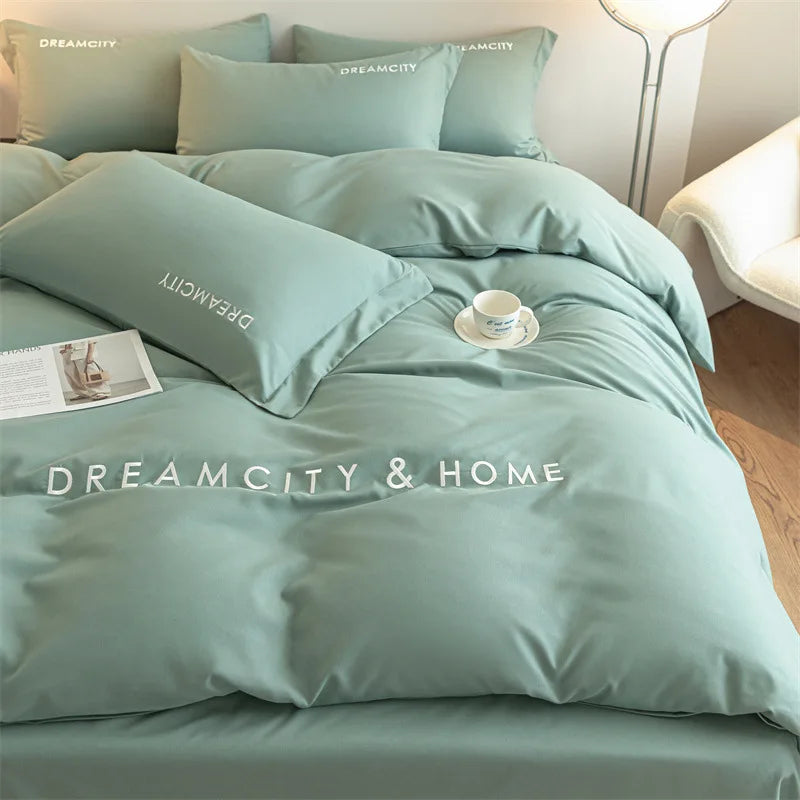 Afralia™ Nordic Cotton Bedding Sets for Cozy Summer Sleep