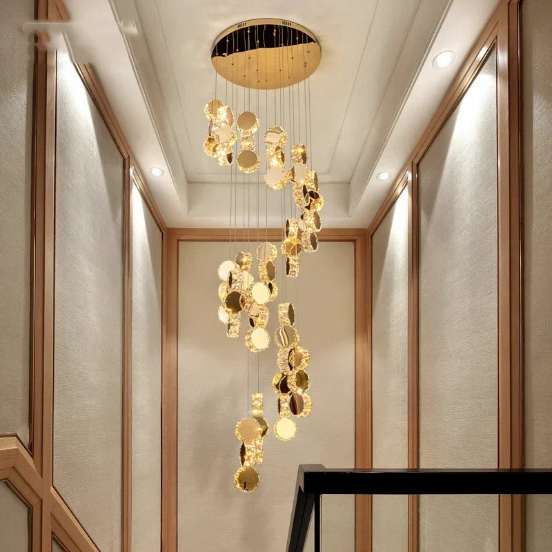 Afralia™ LED Chandeliers for Modern Home Decor and Living Room Lighting