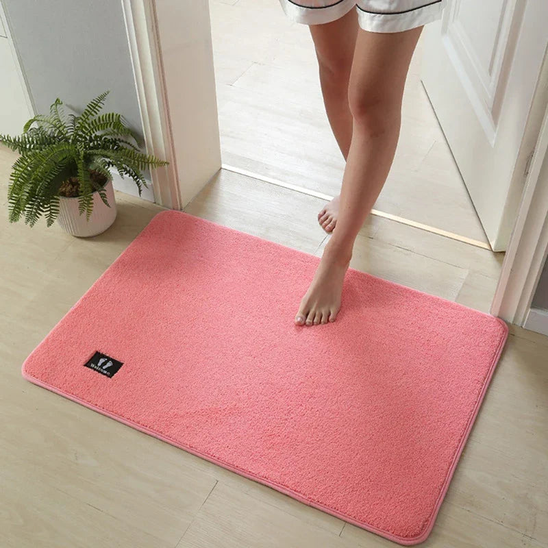 Afralia™ Bathroom Mat: Super Non-slip, Absorbent, Soft, Quick Drying Washable Rug