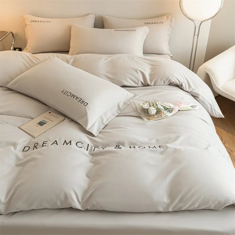 Afralia™ Nordic Cotton Bedding Sets for Cozy Summer Sleep