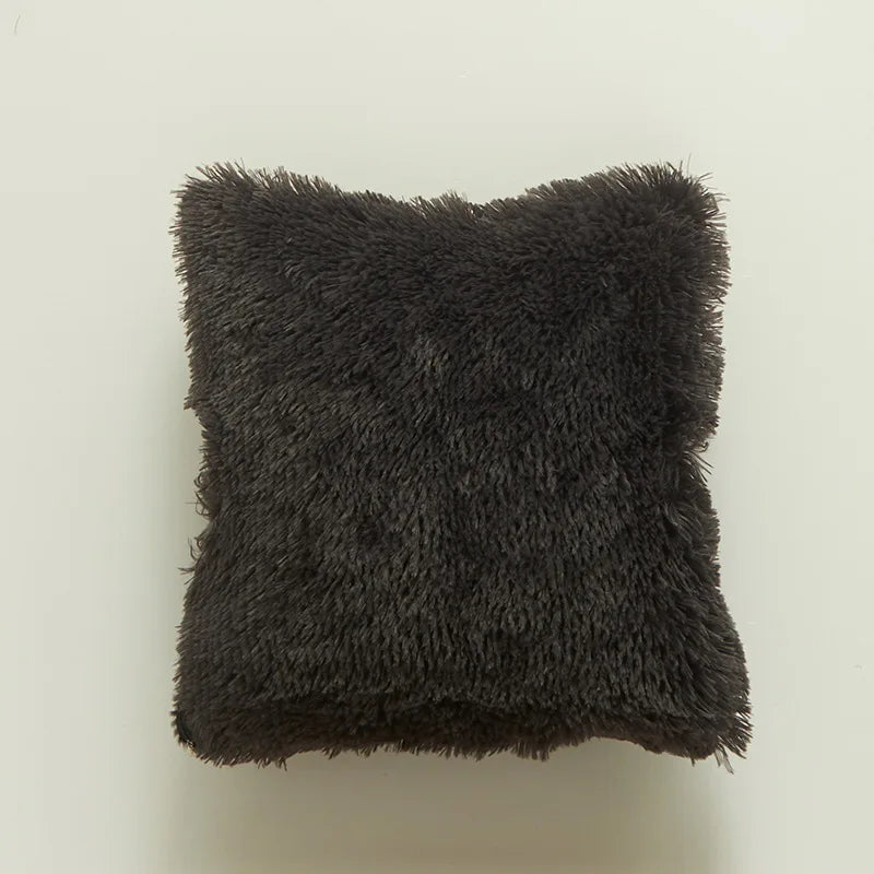 Afralia™ Sea Lion Velvet Body Pillow: Cozy Faux Fur Sofa Decor, 43x43cm Size