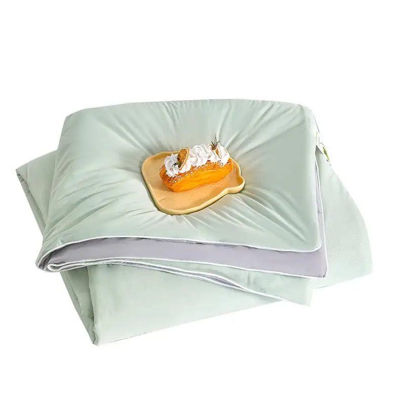 Afralia™ Ice Cream Silk Quilt for Cool Summer Comfort, Single/Double Air Conditioning Blanket